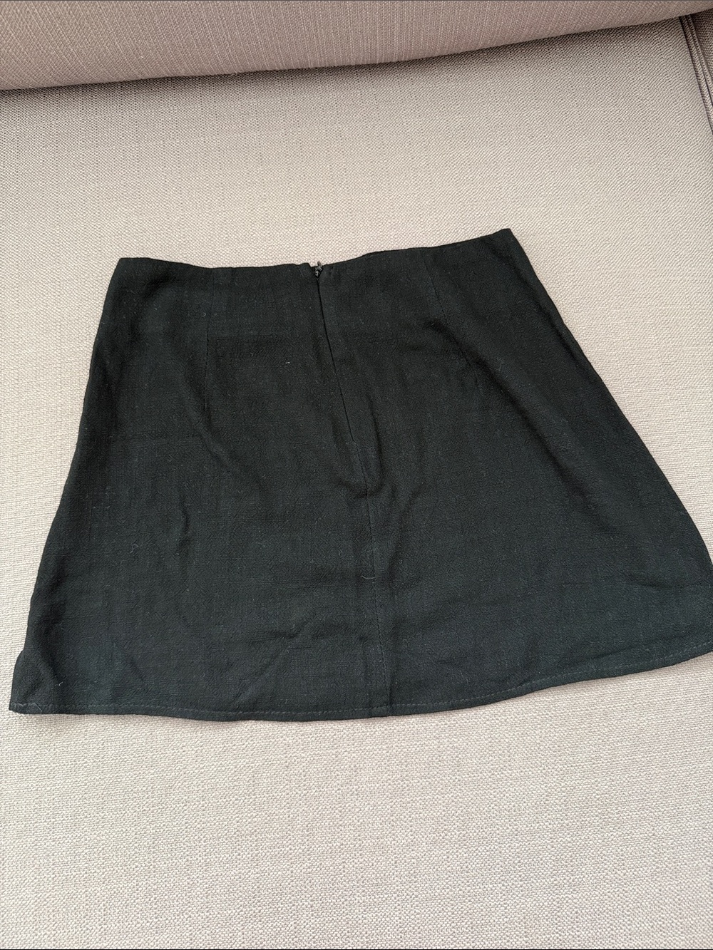 Princess Poly Women’s Black Mini Skirt - Classic A-Line - Picture 2 of 4